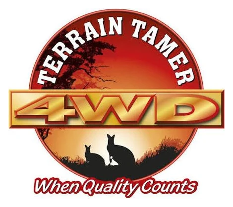Terrain Tamer logo — performance supplied and fitted by Venture 4x4 in Mbombela